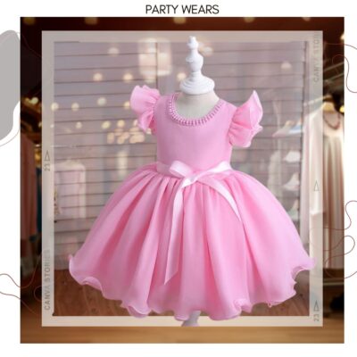 Princess Perfect: Pearled Net Frock