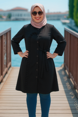Sha Modest Full-Cover Top for Curvy Women – Elegant, Comfortable & Hijab-Friendly Designs