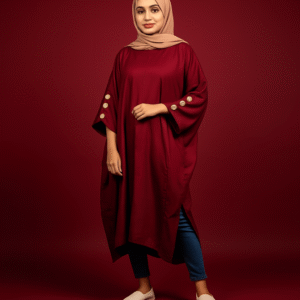 Hib Modest Top for Curvy Women – Elegant, Comfortable &; Hijab-Friendly Designs